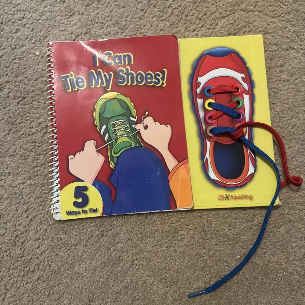 Melissa And Doug Shoe Tying Aid With Books